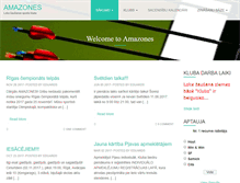 Tablet Screenshot of amazones.archery.lv